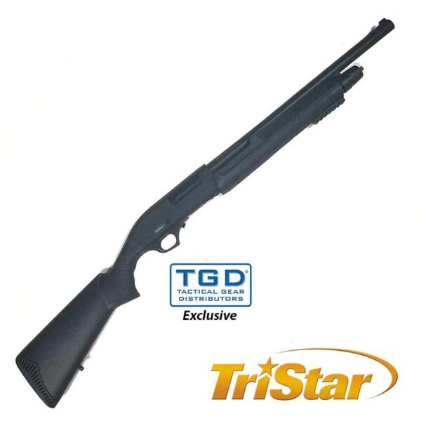 Cobra Tactical 12 Gauge 18.5 inch barrel 5 Round Black with Fixed Choke Cylinder