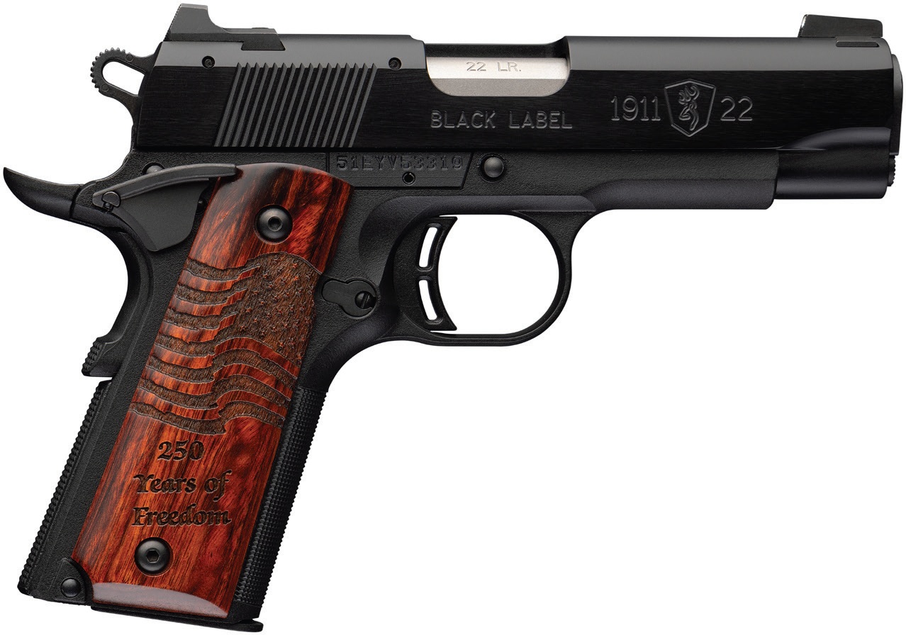 BROWNING 1911-22 COMP 250 22LR 3.63"  #