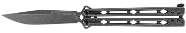 Luncha Drop Point 4.6" Blkwsh ButterflyKnife