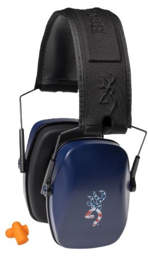 BROWNING BUCKMARK III HEARING - PROTECTOR NRR 27DB NAVY RED