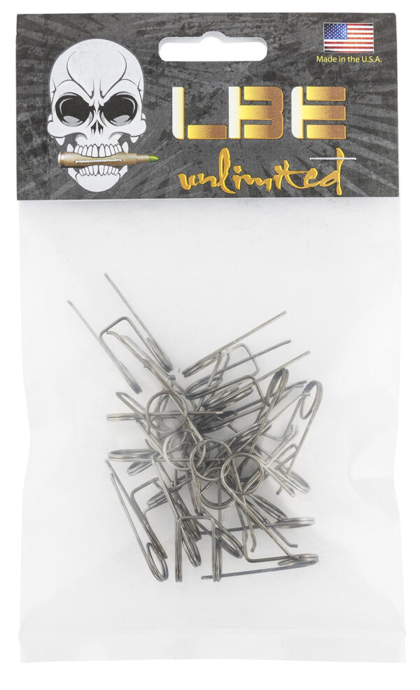 LBE Unlimited ARTS20PK AR Parts Trigger Spring 20 Pack AR-15 Silver Stainless Steel
