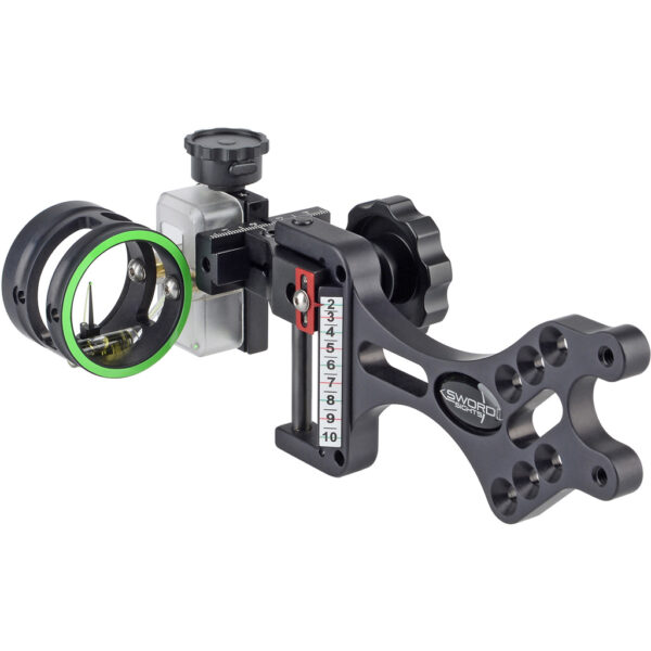 Sword Hawk Eye Sight Single Pin .019 1.5 Aperture RH