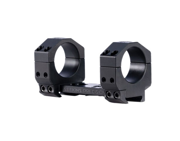 Seekins Precision 0010650118-F Precision Mount  Black 7075 Aluminum 30mm Tube