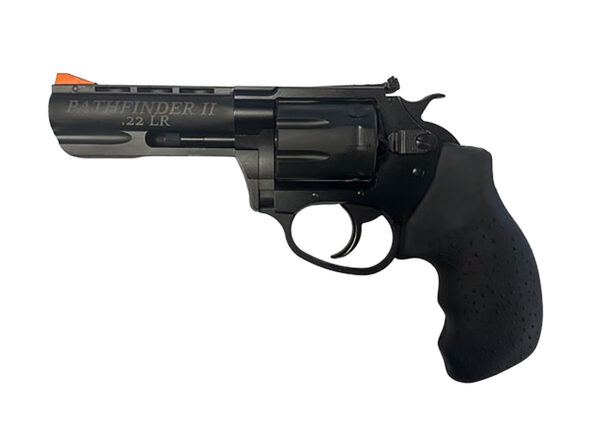 Charter Arms 12335 Pathfinder II Small Frame 22 Mag 8 Shot 3.50" Black Passivate Steel Barrel & Cylinder, Black Passivate Aluminum Frame, Black Rubber Grip, Exposed Hammer