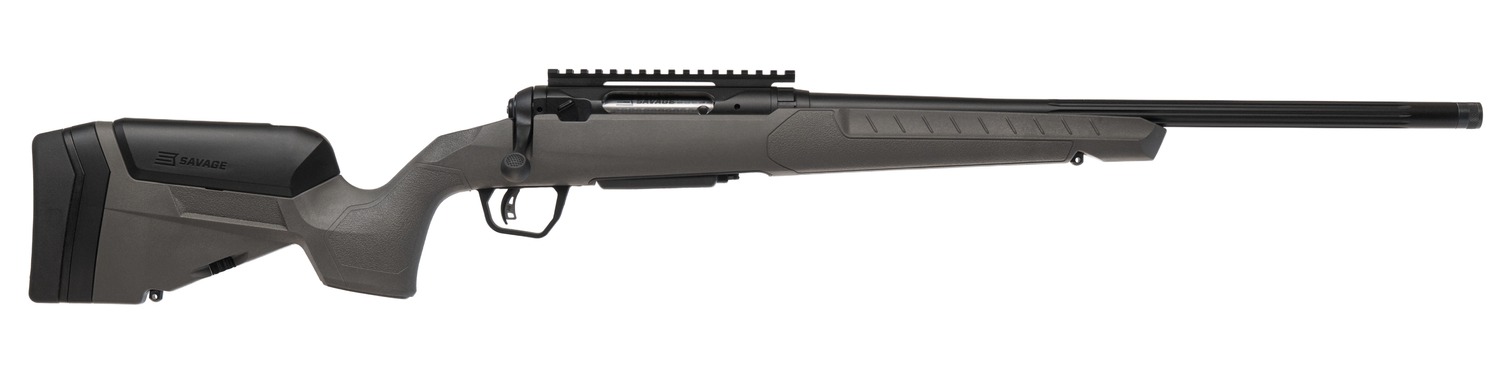 Savage Arms 32401 110 Trailblazer 22 ARC 4+1 20" Fluted Barrel, Flat Dark Gray Adj LOP Synthetic Stock, Right Hand