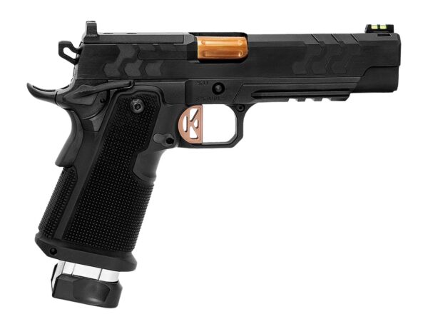 Kimber Mfg, Inc 3500056 2K11 9mm Luger 10+1 Lightening Cut/Optic Ready/Serrated Slide, Stainless Steel Frame w/Beavertail & Picatinny Rail