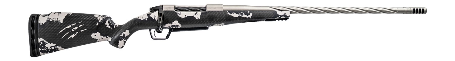 Fierce Firearms ROGSSX7PRC20TP Twisted Rogue XP 7mm PRC 3+1 20" Tungsten Cerakote Spiral Fluted Threaded Stainless Steel Barrel, Drilled & Tapped Receiver, BiPod Rail Forend, Phantom Camo LR Negative