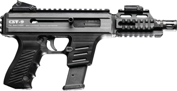 4PEAKS CZECH WEAPONS CSV-9 9MM 4.75 BLK 15RD