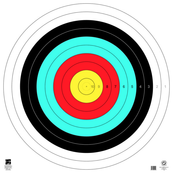 Maple Leaf Target Face Waterproof 122 cm. 15 pk.