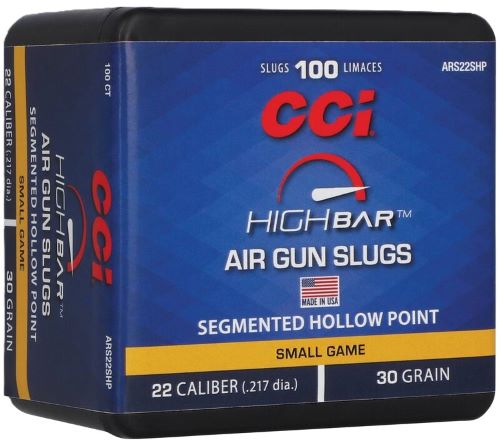 CCI HIGH BAR AIR PELLETS 22 - 30GR HP 100RD BOX 5BX/CS