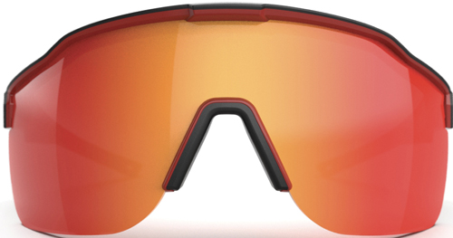 GLOCK TACTICAL GLASSES SAFE - ACTION BLACK RED MIRROR LENS