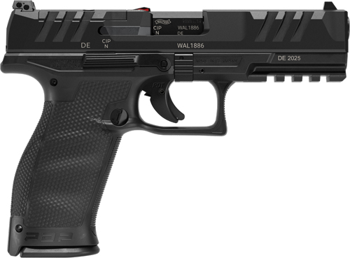 WALTHER PDP FS OR 9MM 4.5" CA - 10-SHOT BLACK POLYMER FRAME