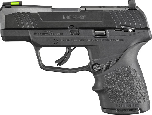 RUGER MAX-9 9MM LUGER DAY/NIGT - SIGHT 10-SH OPTIC READY HOGUE