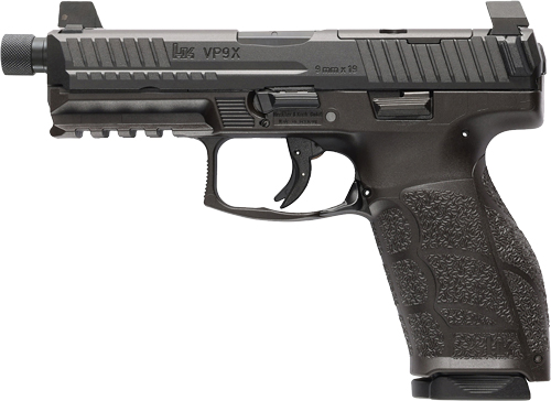 HK VP9A1 X TACTICAL OPTICS RDY - 9MM 4.70" THREADED 2-15 RD BLK