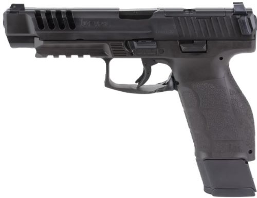 HK VP9A1 L OPTICS READY 9MM - 5" BBL 2-10RD MAG BLACK
