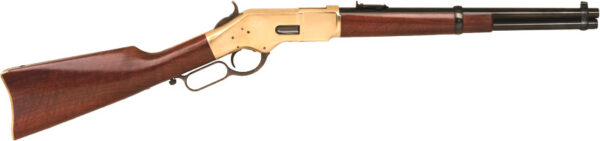 CIMARRON 1866 YELLOWBOY 44/40 - 16" BRASS/BLUED WALNUT