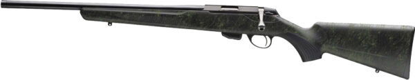 TIKKA T1X 22LR 20" THREADED - BLUED/ROUGHTECH EMERALD LEFT H