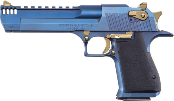 MR DESERT EAGLE 50AE 6 CARBO BLUE W/GOLD