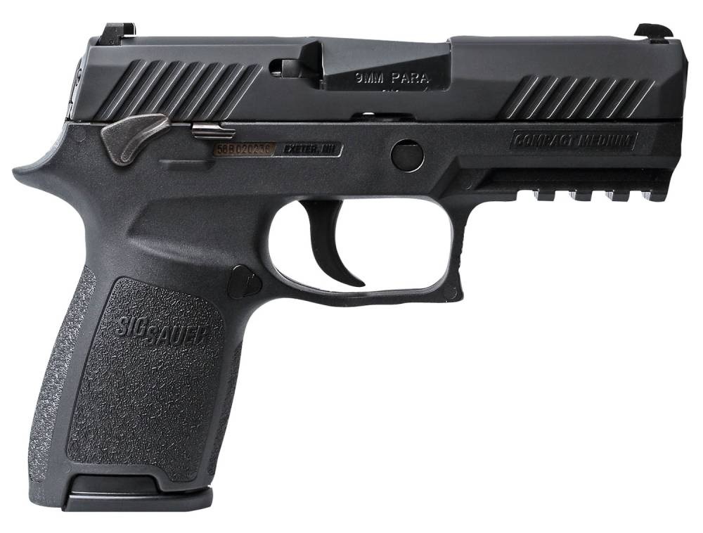SIG SAUER P320 CMPCT 9MM NIT 15+1 SFTY #