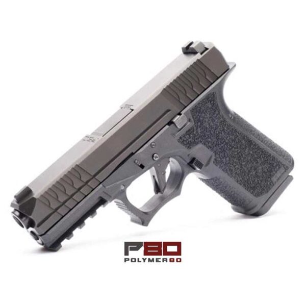 P80 Full Size 9MM 4.5 inch barrel 17 Round Black slide/Black Frame
