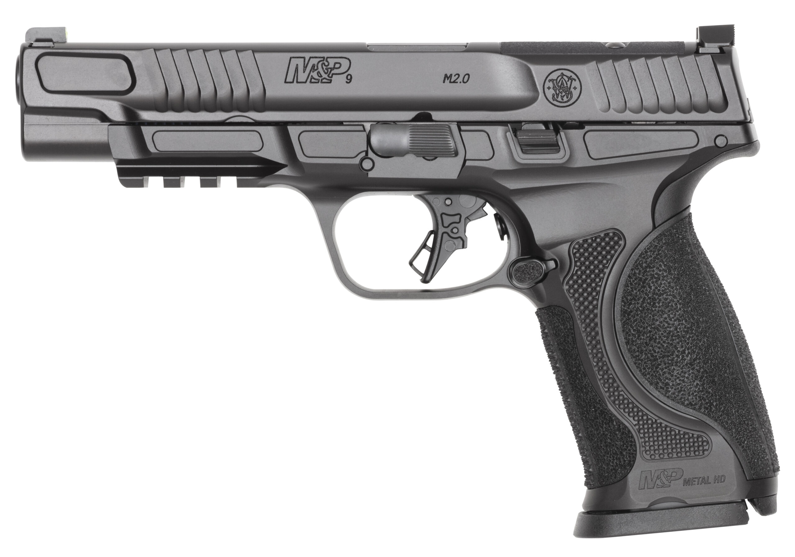SW M&P9 M2.0 METAL HD OR 9MM 5 NTS BLK 17RD