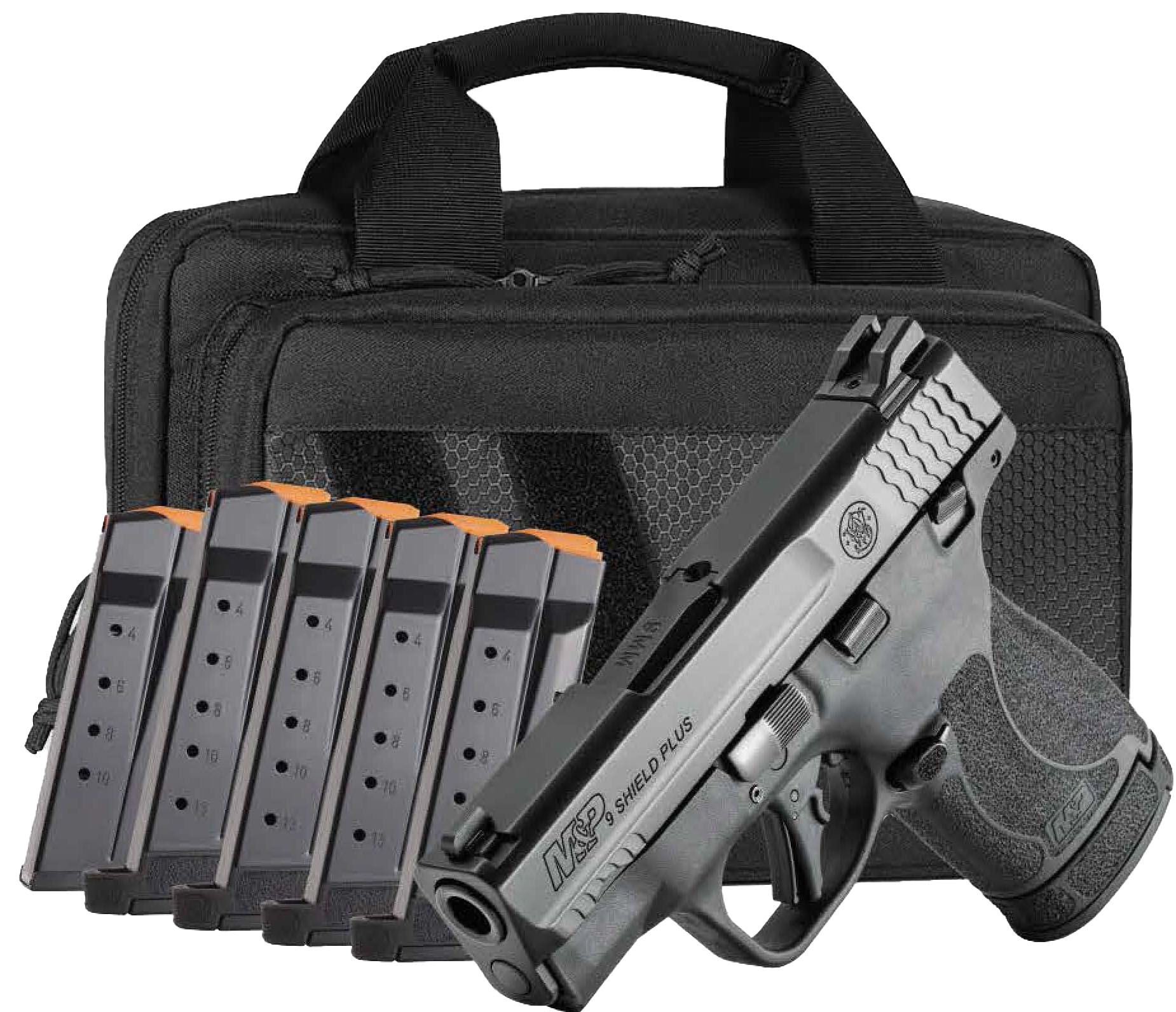 SW M&P9 SHIELD PLUS 9MM 3.1 TS 10/13RD BUNDLE