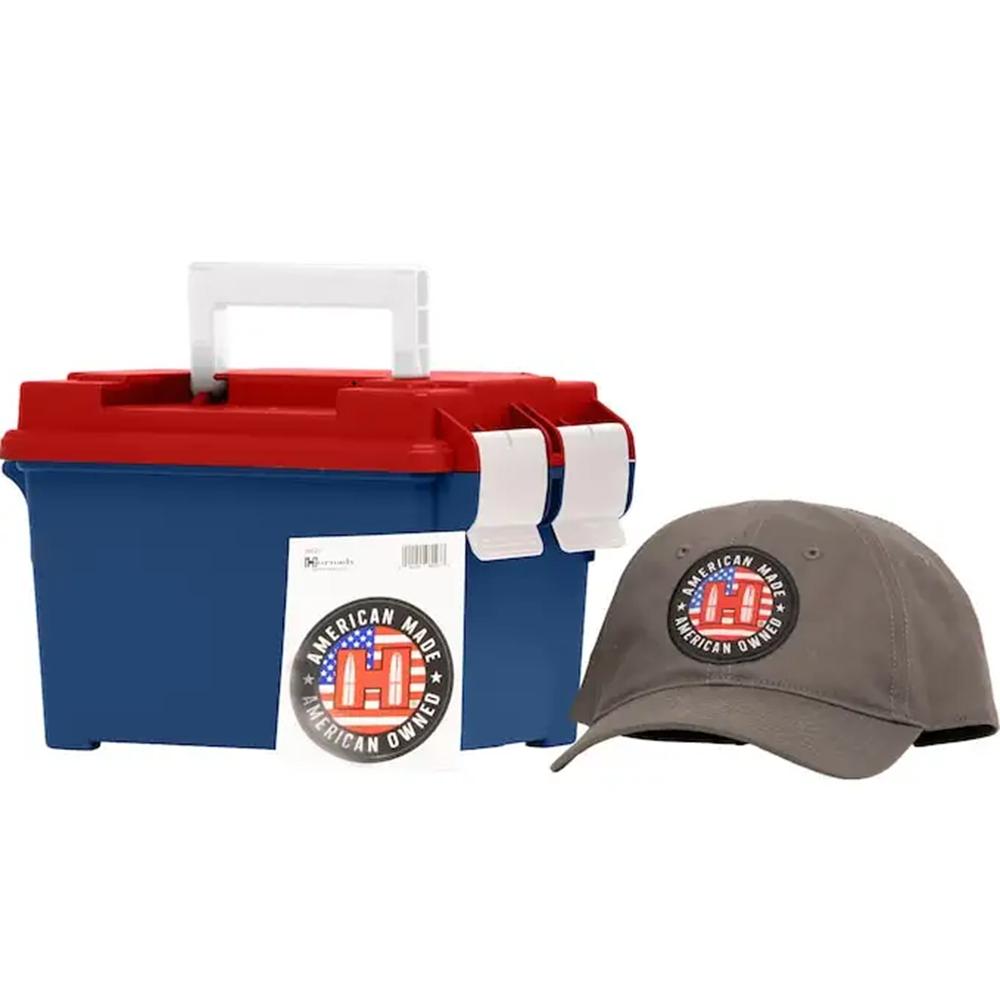 Hornady Frontier Rifle Ammunition .223 Rem 55gr FMJ 3240 fps 250/ct Loose Ammo Can with Hat/Sticker