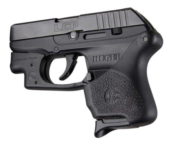 Hogue Grips Handall Universal Grip Sleeve Ruger LCP with Crisman Trace Button