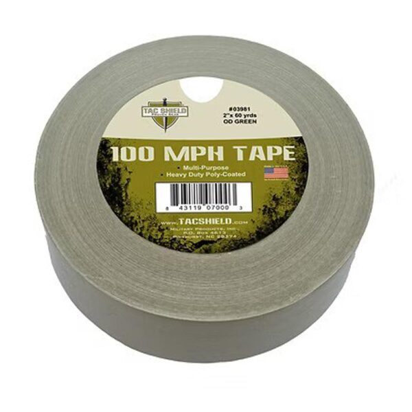 Tacshield 100 MPH Heavy Duty Tape 60 Yards OD Green