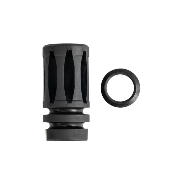 One Horse A2 Bird Cage Flash Hider .30 Cal 5/8x24 Thread