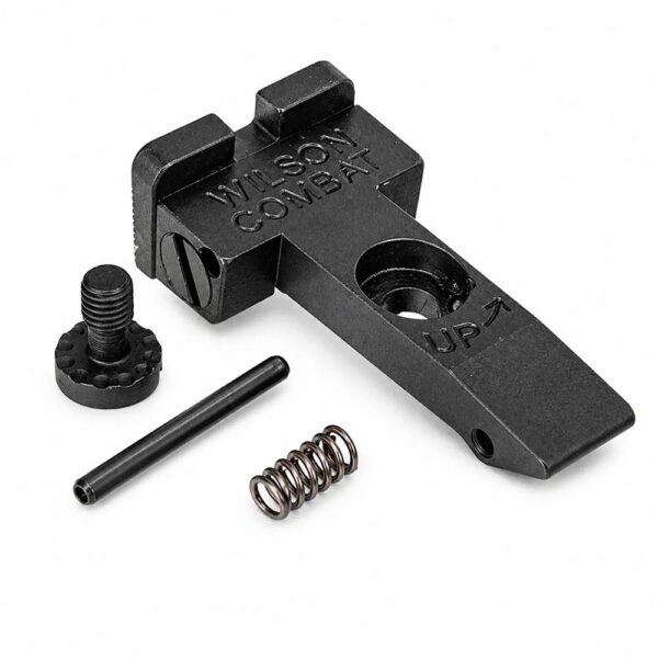 Wilson Combat Ruger GP100 Serrated Blade Handgun Sight Rear Square Notch Black