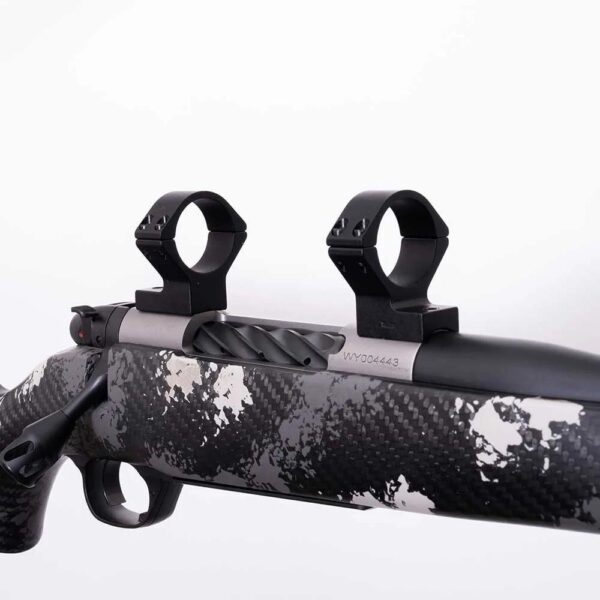 Weatherby Mark V Rifle Scope Mount Magnum Action (9-lug) 1" Med Matte Black
