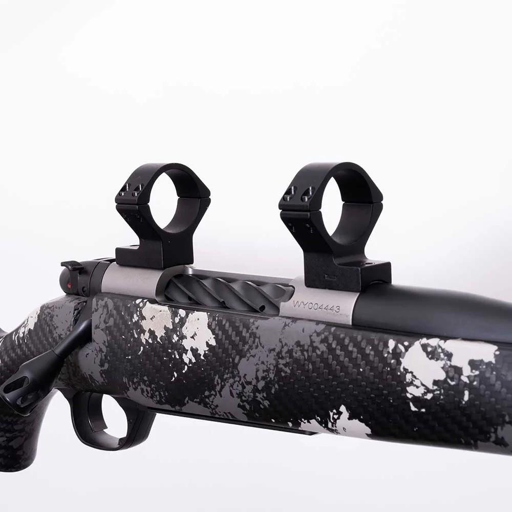 Weatherby Mark V Rifle Scope Mount Magnum Action (9-lug) 1" Med Matte Black