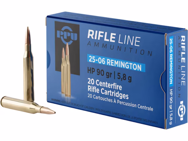 PPU 25-06REM 90G HP 20RD BOX 10 BOXES PER CASE