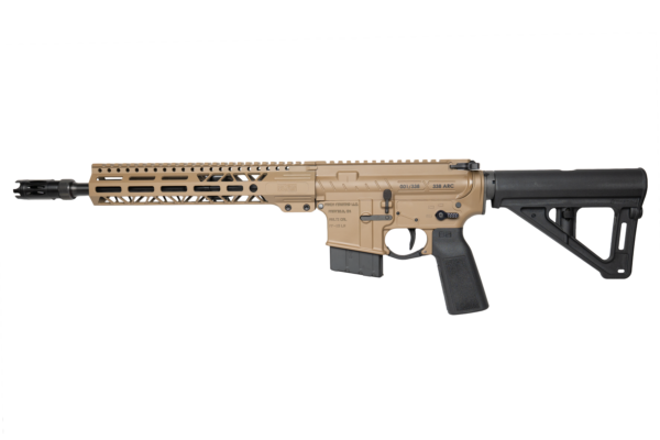 FAXON FIREARMS 338ARC PISTOL 12.5" FDE, B5 SYSTEMS MAGPUL BRACE