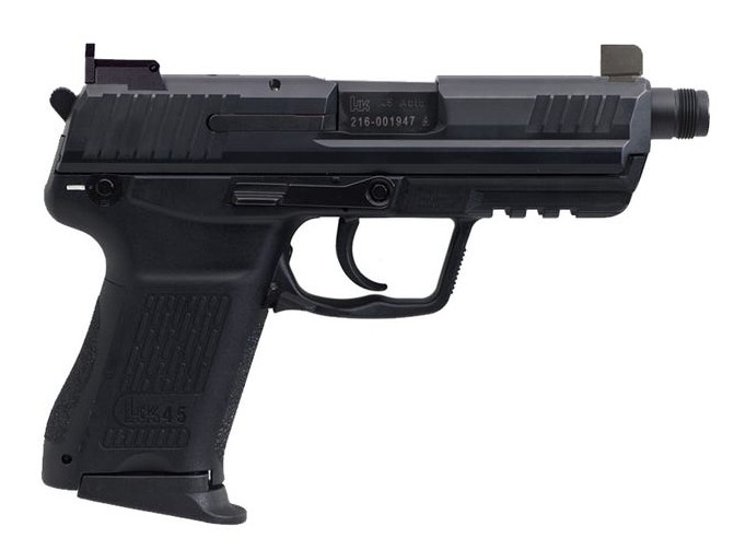 HK45C Tact V7 LEM 45ACP 4.57" TB NS Blk 2/10rd