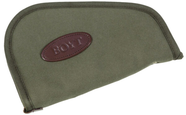 Boyt Harness 0PP620009 Heart-Shaped Pistol Rug 12" Long OD Green Canvas Holds Handgun