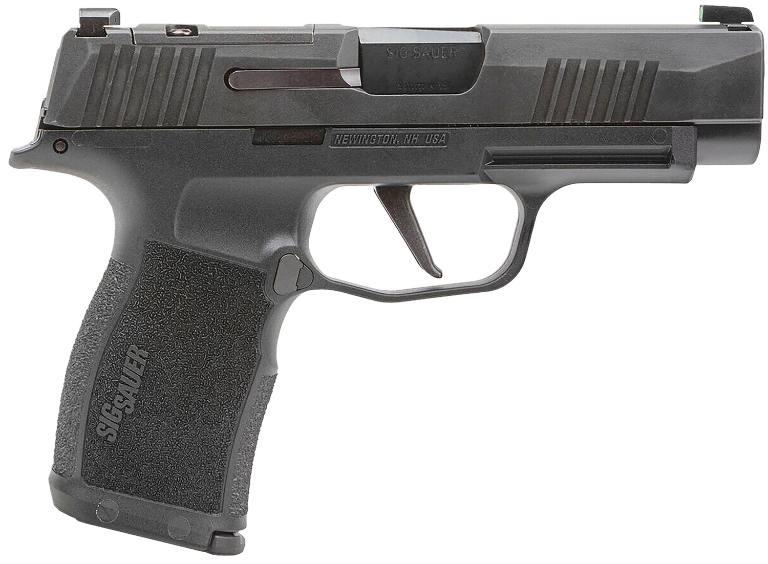 Sig Sauer 365XL9BXR3P10 P365XL 9mm Luger 10+1 3.70" Black Barrel, Black Nitron Optic Ready/Serrated SS Slide, Black SS Frame w/Beavertail & Black Polymer Grips