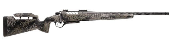 Seekins Precision 0011710239-F Havak PH3 6.5 PRC 24" Black Fluted Threaded Barrel, Black Picatinny Rail Steel Receiver, Adj Cheek Riser Mountain Shadow Synthetic Stock