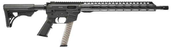 Freedom Ordance FX9R16 FX9R  9mm Luger 33+1 16" Black Anodized Barrel, Black Anodized Receiver w/Picatinny Rail, M-LOK Handguard, Leapers Adjustable Black Polymer Stock, B5 P Type Grip
