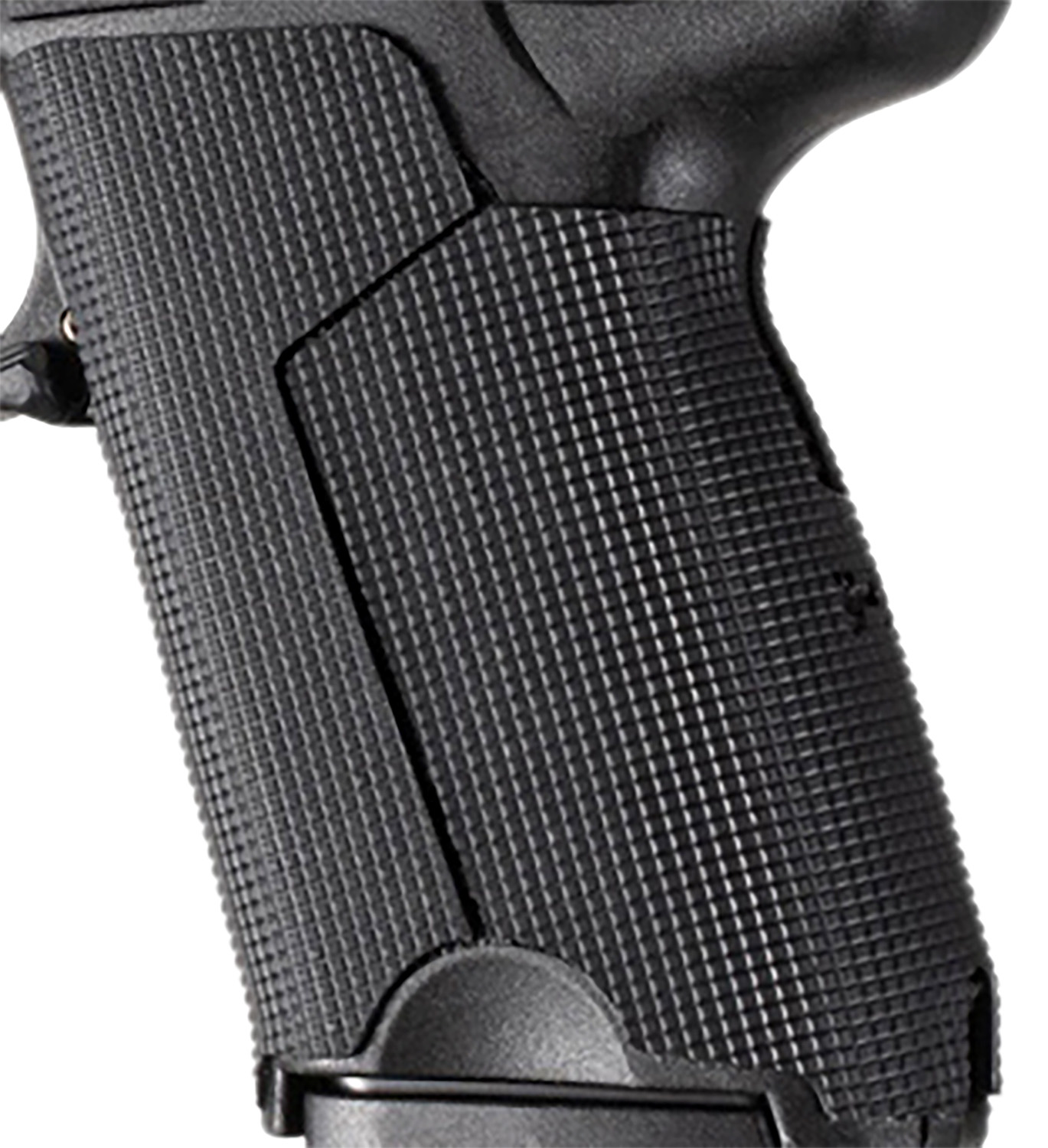 Hogue 17918 Wrapter  Black Rubber Fits H&K USP Compact