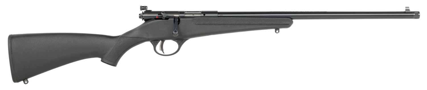 Savage Arms Rascal F-SR 22 LR 1rd 16.13" Matte Black Single Shot Threaded Barrel, Black Synthetic Stock, Left Hand