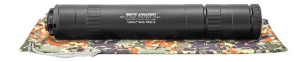 Griffin Armament GAREV9M4-W Revolution 9mm 1.375" Black Aluminum/Stainless Steel