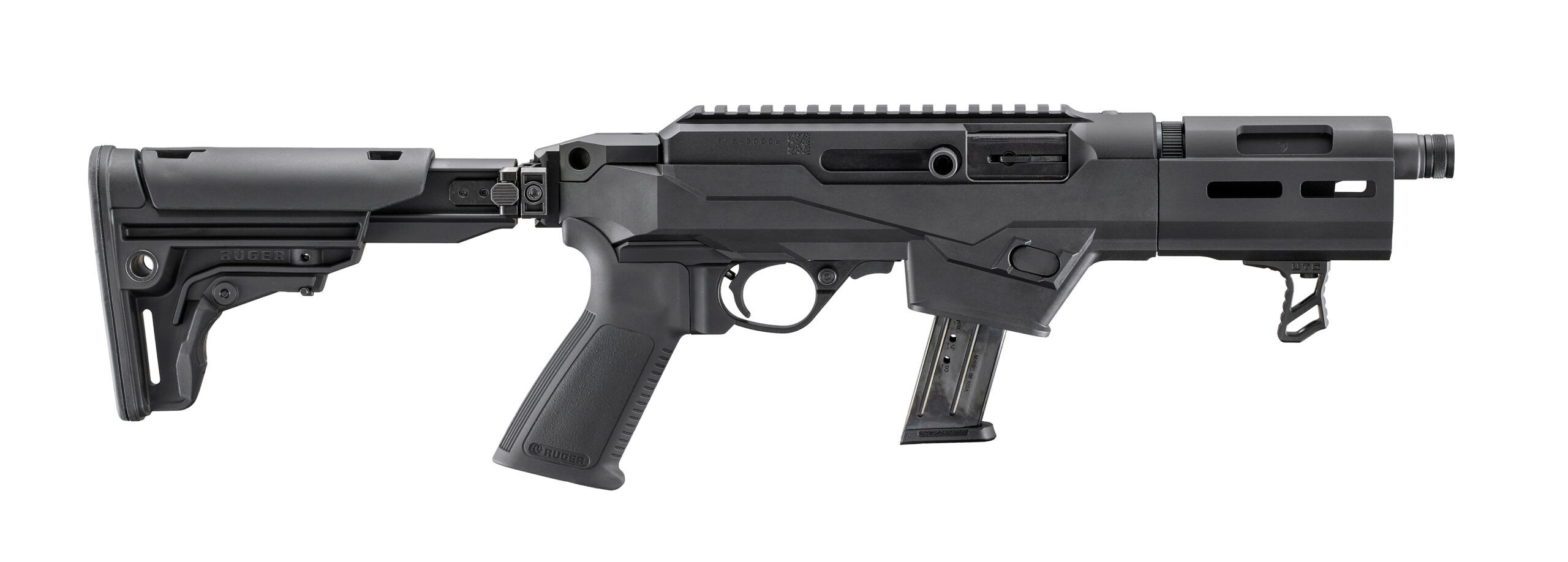 RUGER PC CARB SBR 9MM 6.5" SYN 17+1