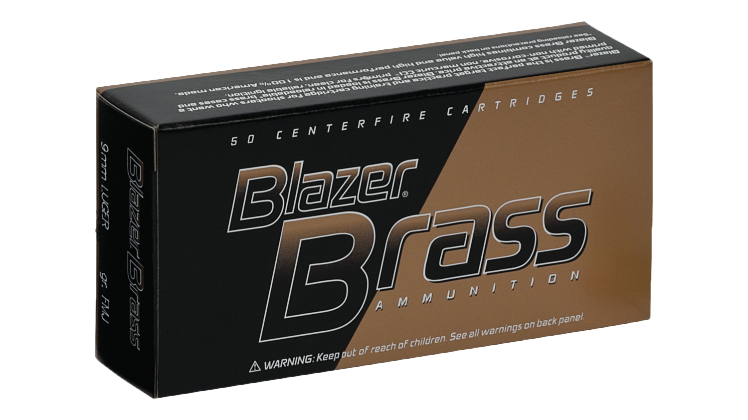 CCI 9MM 147GR BLZBRSS FMJ 50RD