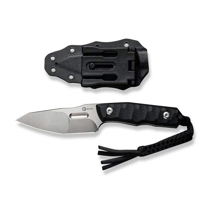 CIVIVI Propugnator Fixed Blade Knife G10 Handle (4.15"" D2 Blade) C23002-1