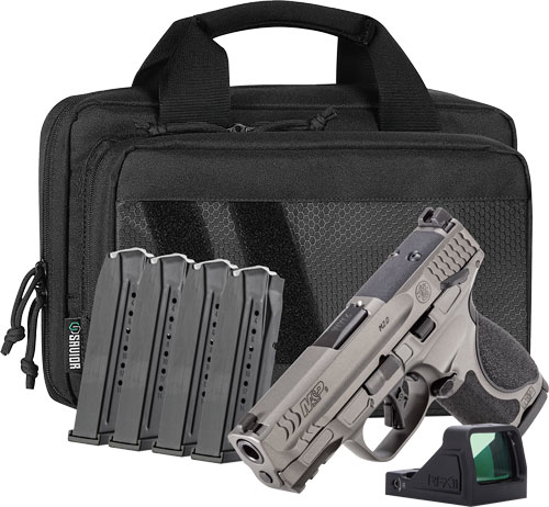 S&W M&P9 M2.0 METAL COMPACT - 3.6" 9MM 15-RD SAFETY GR BUNDL