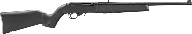 RUGER 10/22 22LR 18.5" - BLACK POLYMER STOCK