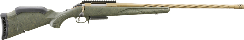RUGER AMERICAN GENII PREDATOR - 7MM PRC 22" BRONZE GREEN