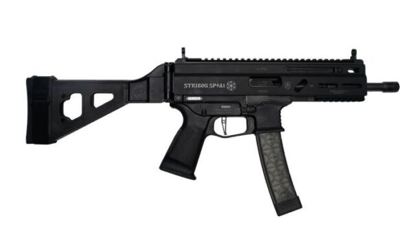 GRAND POWER STRIBOG SP9A1 9MM - 8" BBL 30 RD MAG W/ BRACE BLK